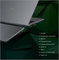 Ноутбук  Digma Pro Fortis M 14.1 ", Core i5, 16 Гб RAM, 512 Гб SSD, Iris Xe Graphics, Серый 1207068