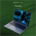 Ноутбук  Digma Pro Pactos 16 ", Core i7, 16 Гб RAM, 512 Гб SSD, Iris Xe Graphics, Темно-серый 1133925