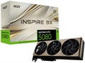 Видеокарта MSI GeForce RTX 5080 INSPIRE 3X OC (RTX 5080 16G INSPIRE 3X OC) 1195175