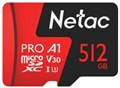 Карта памяти MicroSDXC 512GB Netac NT02P500PRO-512G-S 892341
