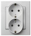 Розетка  Ospel GP-2RSP/38 738656