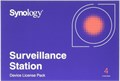 Лицензия на ПО  Synology Surveillance Station Device License Pack 4 421384