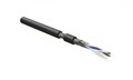 Кабель интерфейсный  Hyperline RS-SF-1x2x24/7-PVC-BK-500 1024442